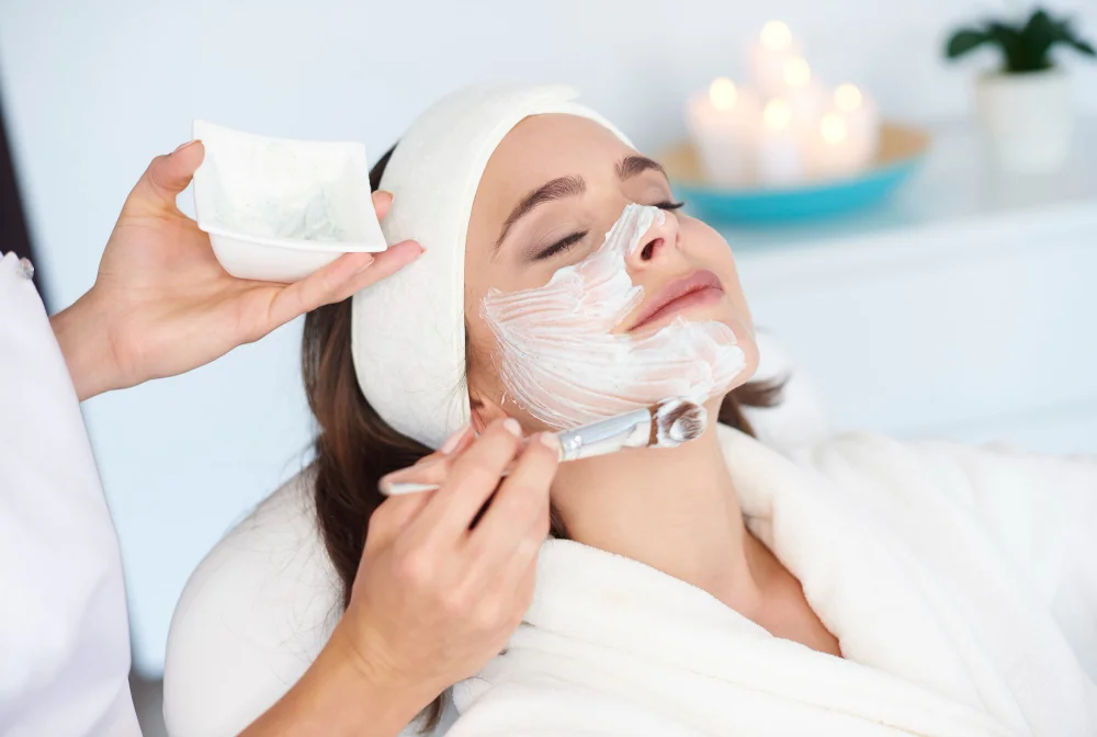 Facial treatment in aruba