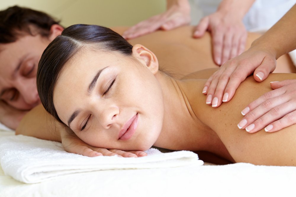 receiving a couples massage