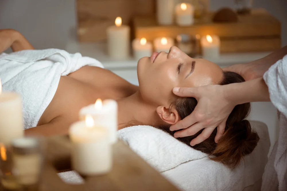 Woman in a massage near me