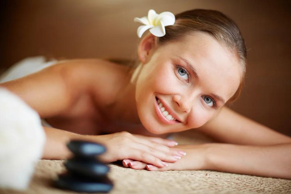 woman enjoy spas in aruba